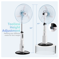 18" Rechargeable Oscillating Fan | EL-1812SF