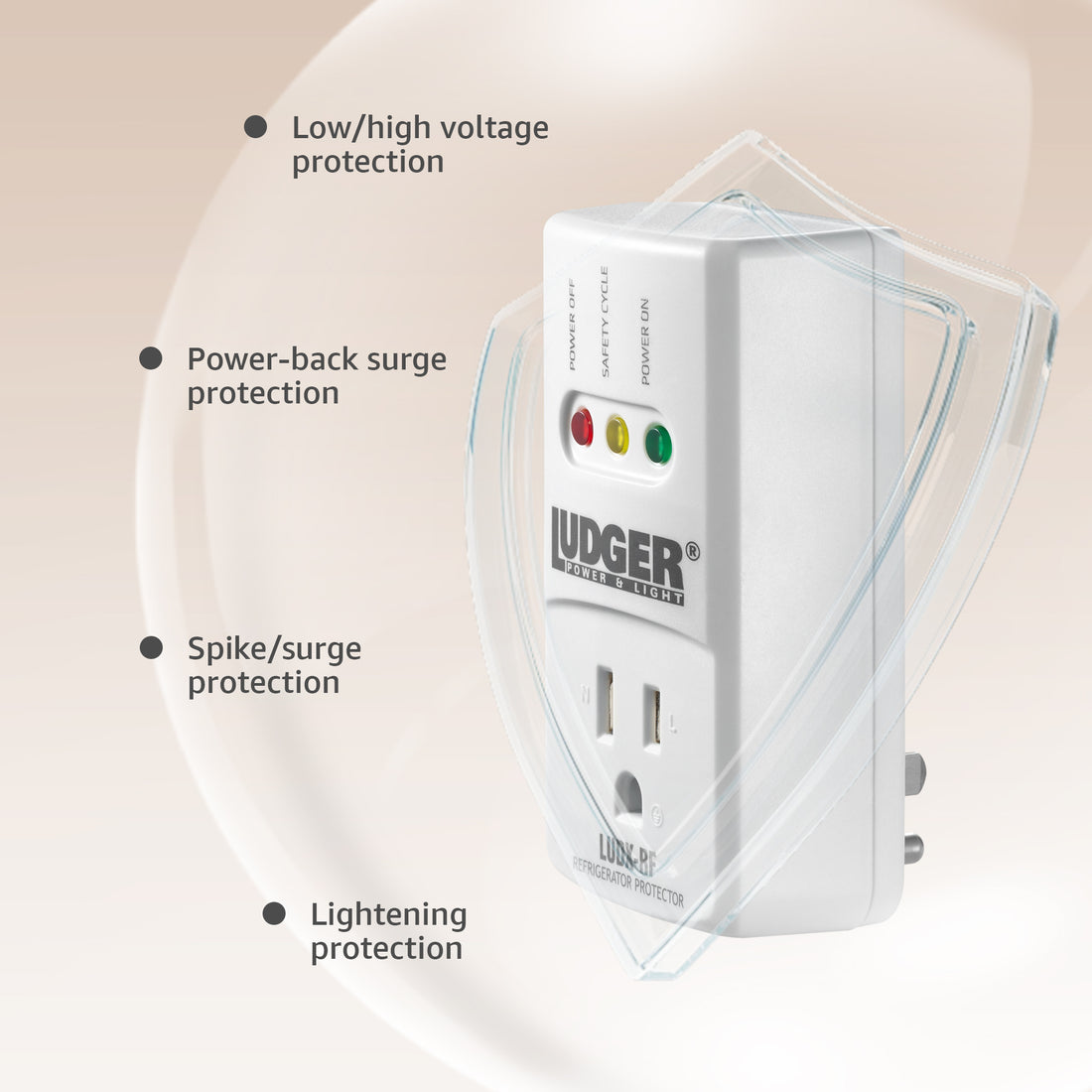 Power Surge Protector for Refrigerator | LUDX-RF