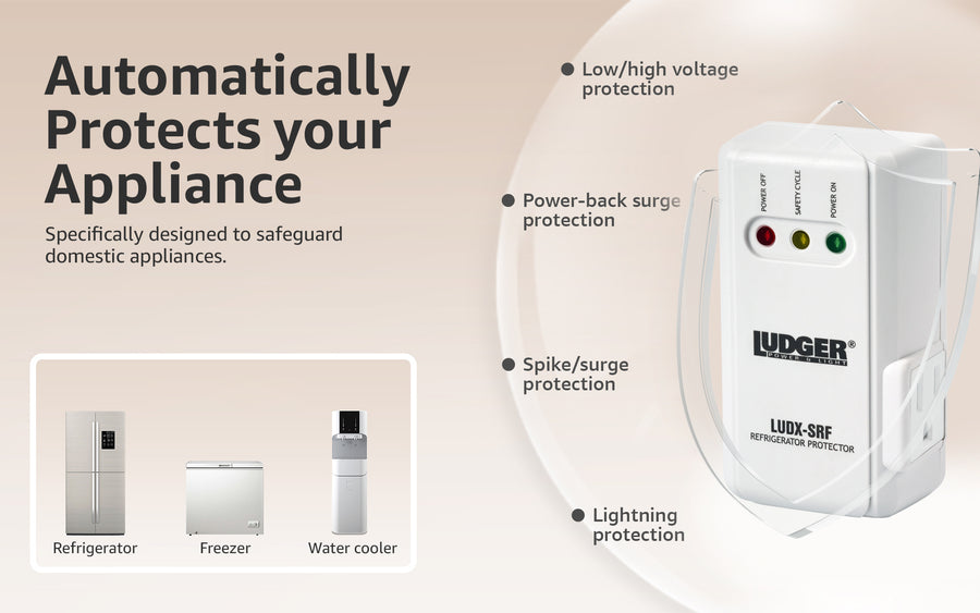 Power Surge Protector for Refrigerator | LUDX-SRF